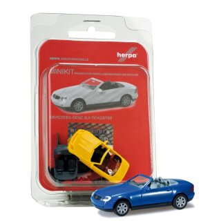 Herpa 012188-002 - 1:87 Herpa MiniKit: MB SLK Roadster, verkehrsblau