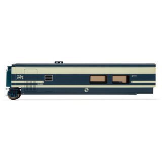 Electrotren E3282 - Spur H0 RENFE, Talgo Pendular, Cafetéria-Wagen in originaler blau-beiger Farbgebung, Ep. IV