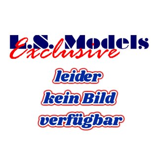 LS Models 12534 - 1501, blau, gelbe Linie, graues Dach, elektro Steckdose, Magelan Logo / Ep.V-VI / SNCB / Spur H0 / AC / 1 Artikel