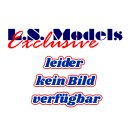 LS Models 15012S - 861, bordeaux, gelbe Linien, schwarzes...