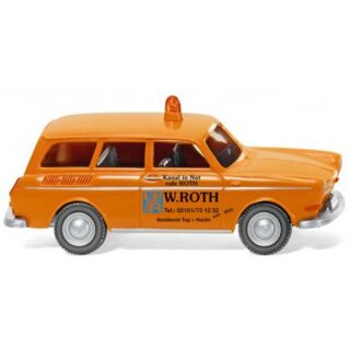 Wiking 04201 - 1:87 VW 1600 Variant Notdienst "W. Roth"