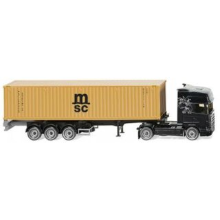 Wiking 52349 - 1:87 Scania Containersattelzug NG "MSC"