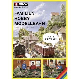 Noch 71904 - Spur G,1,0,H0,H0M,H0E,TT,N,Z Ratgeber "Familien-Hobby Modellbahn" Deutsch, 120 Seiten (Werbemittel W1809)