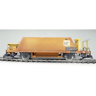 ESU 36052 - Spur G Güterwaggon, Pullman IIm, Schotterwagen Set (RhB Fd 8660, RhB Fd 8662, RhB Fd 8663), ocker gelb, Epoche V