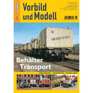 VGB 641502 - Heft "Eisenbahn Journal 2 2015 - Vorbild und Modell - Behälter Transport"