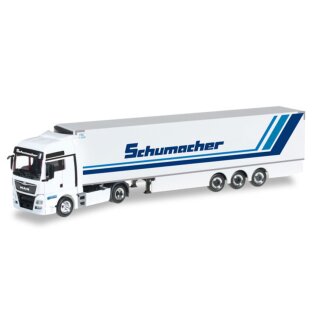 Herpa 306263 - 1:87 MAN TGX XXL Euro6 Kühlkoffer-Sattelzug "Spedition Schumacher"