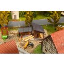 Faller 180498 - Spur H0 Holzlagerschuppen Ep.I