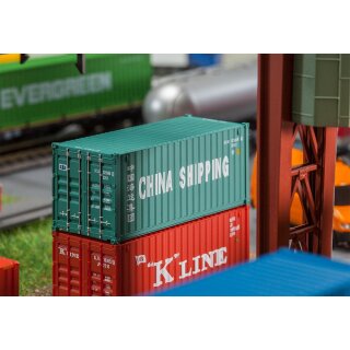 Faller 180828 - Spur H0 20 Container CHINA SHIPPING Ep.V