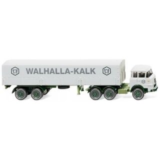 Wiking 48801 - 1:87 Krupp 806 Pritschensattelzug "Walhalla Kalk"