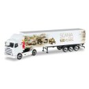 Herpa 306447 - 1:87 Scania 143 SL Koffer-Sattelzug &quot;125 Jahre Scania&quot;