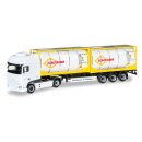 Herpa 306829 - 1:87 DAF XF SSC Euro 6 Tankcontainer-Sattelzug &quot;Eurotaine&quot;