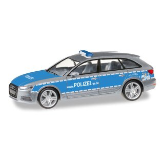 Herpa 093187 - 1:87 Audi A4 Avant "Polizei Rheinland-Pfalz"