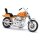 Busch 40159 - US-Motorrad orange-metallic