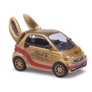 Busch 46211 - Smart Fortwo 12 &quot;Goldhase&quot;
