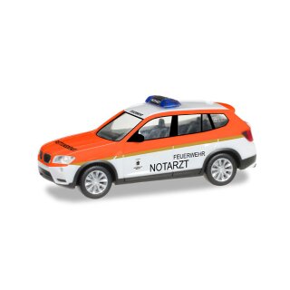Herpa 093378 - 1:87 BMW X3 "Feuerwehr München / Notarzt"