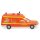 Wiking 60701 - 1:87 MB Binz Krankenwagen tagesleuchtrot "Feuerwehr"