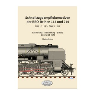 RMG Bu 541 - Buch "Österreichs Schnellzugdampflokomotiven der Reihen 114 und 214, Band 2"