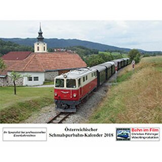 Bahn im Film Cal2018 - Kalender "Österreichischer Schmalspurkalender 2018"