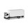 Herpa 013239 - 1:87 Herpa MiniKit: Mercedes-Benz Atego Koffer-LKW mit Ladebordwand, weiß