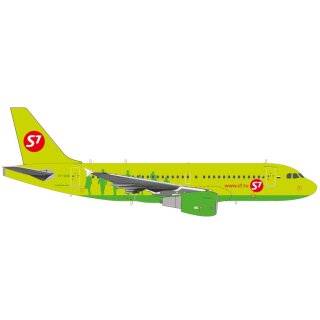Herpa 559072 - 1:200 S7 Airlines Airbus A319 - VP-BHQ