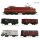 ROCO 61459 - Spur H0 5er-Set Elektrolok 1224 mit Güterzug NS Ep.III Sound   *** 50 % Räumungsverkauf ***VKL2*