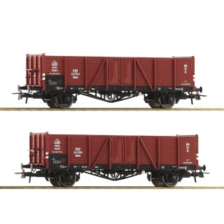 ROCO 76104 - Spur H0 2er-Set Güterwagen PKP Ep.III   !!! NEU IN AKTION AB KW33/2019 !!!
