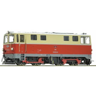 ROCO 33290 - Spur H0e ÖBB Diesellok 2095.04 rot/creme erhabene Zierlinie Ep.III