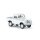 Brekina 13853 - 1:87 Land Rover 88 Hardtop, lichtgrau