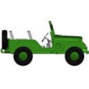 Brekina 58901 - 1:87 Jeep Universal "Militär"