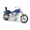 Busch 40152 - 1:87 US-Motorrad, Blau