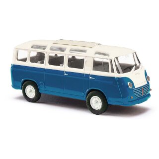 Busch 94151 - 1:87 Goliath Luxusbus blau/creme