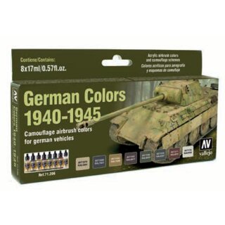 Vallejo 771206 -  Farb-Set, Deutsche Farben 194