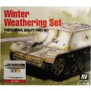 Vallejo 772220 -  Farb-Set, Winter-Alterung, 9