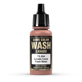 Vallejo 773204 -  Wash-Color, Flesh Wash, 17 ml