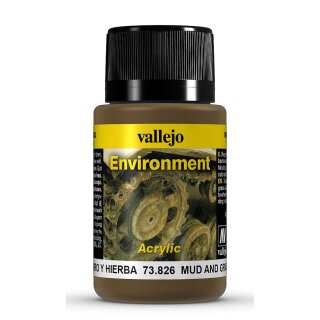 Vallejo 773826 -  Schlamm und Gras, 40 ml