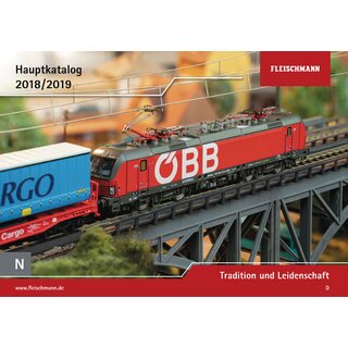 Fleischmann 990118 - Fleischmann Hauptkatalog Spur N 2018/2019 deutsch