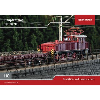 Fleischmann 990318 - Fleischmann Hauptkatalog Spur H0 2018/2019 deutsch