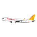 Herpa 612029 - 1:200 Pegasus Airlines Airbus A320neo