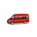 Herpa 094252 - 1:87 VW Crafter Bus Hochdach, rot