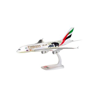 Herpa 612180 - 1:250 Emirates Airbus A380 "United for Wildlife" (No.2)