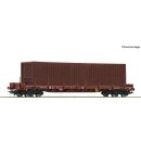 ROCO 76778 - Spur H0 SNCB Rungenwagen Rs + Container Ep.V/Ep.VI