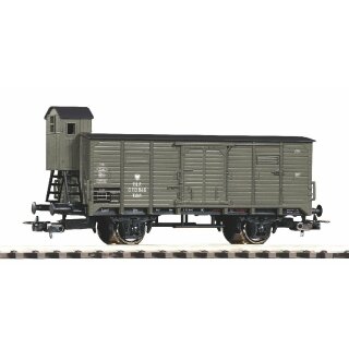 Piko 58928 - Ged. Güterwagen mit Bremserhaus PKP III