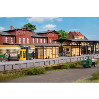 Auhagen 11452 - 1:87 Bahnhofsausstattung