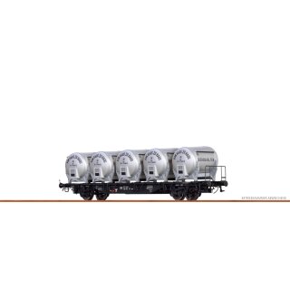 Brawa 49128 - Spur H0 Behälterwagen BTmms 58 DB, III