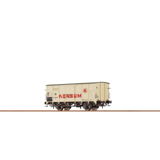 Brawa 49764 - Spur H0 Güterwagen G DR, III, Konsum