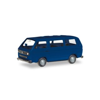 Herpa 013093-002 - 1:87 Herpa MiniKit: VW T3 Bus, ultramarinblau