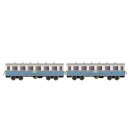 Hobbytrain 43101 - Spur H0 Zugspitzbahn 2 Wagen H0m / 12mm (H43101)