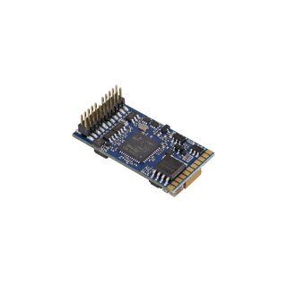 ESU 58412 - Sound-Decoder LokSound 5 DCC/MM/SX/M4 "Leerdecoder", PluX22, Retail, mit Lautsprecher 11x15mm, Spurweite: 0, H0