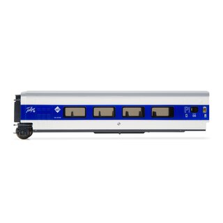 Electrotren E3346 - Spur H0 RENFE, Talgo Pendular, Wagen 1. Klasse in blau-weißer Farbgebung "Largo Recorrido", Ep. V