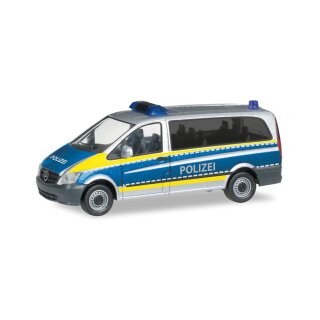 Herpa 094726 - 1:87 Mercedes-Benz Vito "Polizei Saarland"